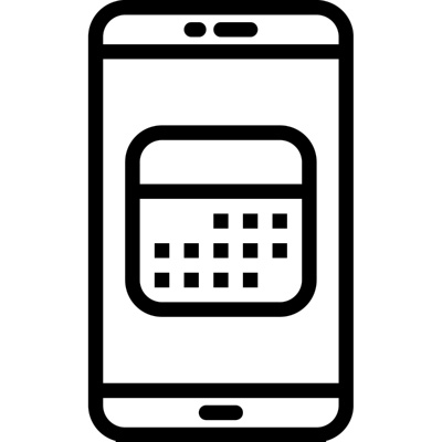 mobile phone ,Logo , icon , SVG mobile phone