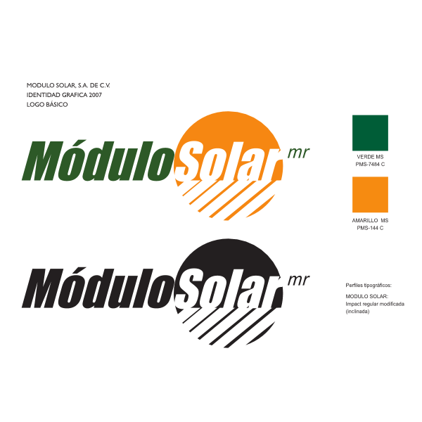 Módulo Solar Logo ,Logo , icon , SVG Módulo Solar Logo