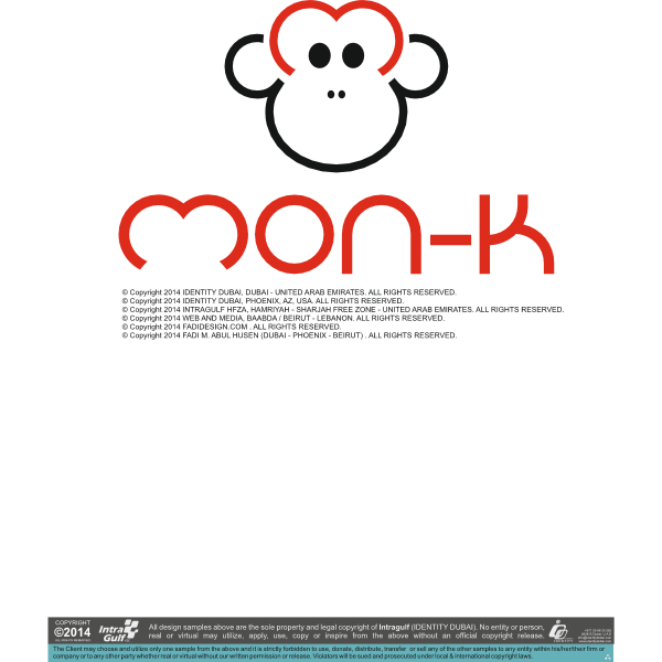 Mon-k Logo ,Logo , icon , SVG Mon-k Logo