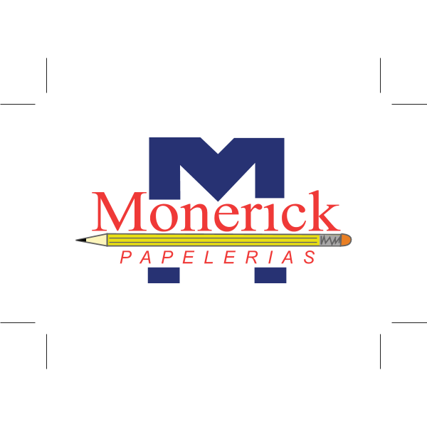Monerick Papelerias Logo ,Logo , icon , SVG Monerick Papelerias Logo