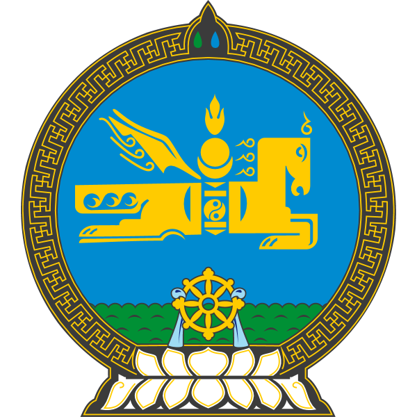 Mongolia coat of arms Logo ,Logo , icon , SVG Mongolia coat of arms Logo