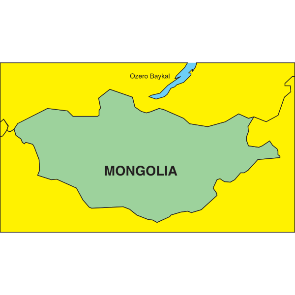 MONGOLIA MAP Logo