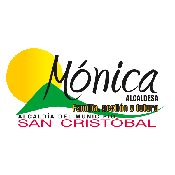MONICA DE MENDEZ ALCALDIA DE SAN CRISTOBAL Logo ,Logo , icon , SVG MONICA DE MENDEZ ALCALDIA DE SAN CRISTOBAL Logo