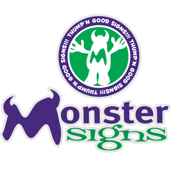 Monster Signs Logo ,Logo , icon , SVG Monster Signs Logo
