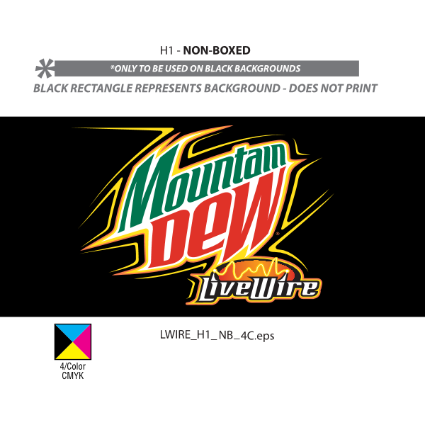 MOUNTAIN DEW LIVE WIRE Logo ,Logo , icon , SVG MOUNTAIN DEW LIVE WIRE Logo
