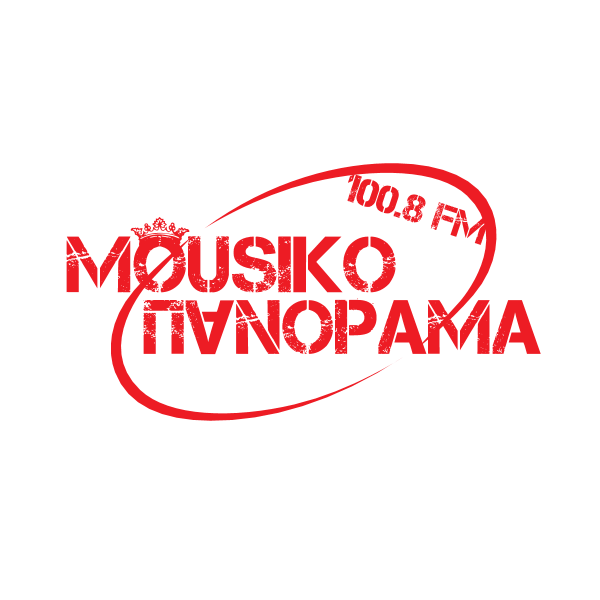 Mousiko Panorama 100.8FM Logo ,Logo , icon , SVG Mousiko Panorama 100.8FM Logo