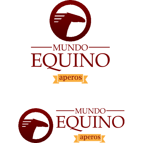 Mundo Equino, aperos Logo ,Logo , icon , SVG Mundo Equino, aperos Logo