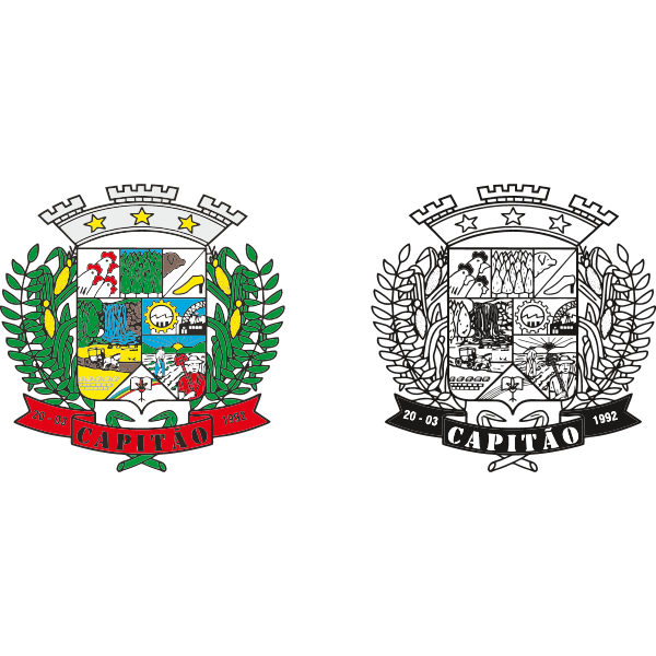 Município de Capitão Logo ,Logo , icon , SVG Município de Capitão Logo