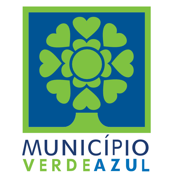 Município Verde Azul Logo ,Logo , icon , SVG Município Verde Azul Logo