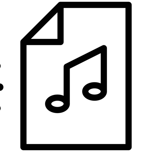 Music mp3 ,Logo , icon , SVG Music mp3