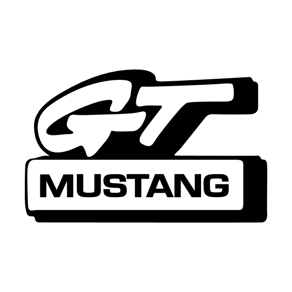 Mustang GT ,Logo , icon , SVG Mustang GT