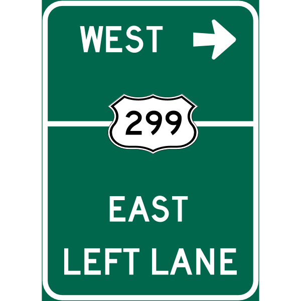 MUTCD-CA G77A (299)