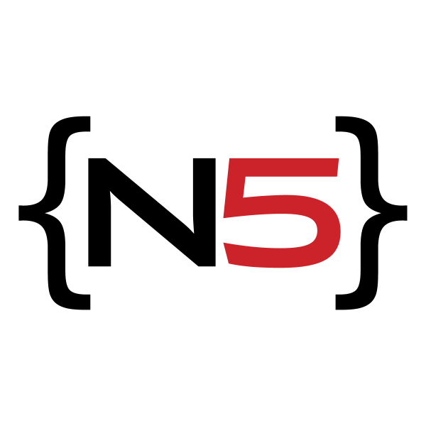 n5 ,Logo , icon , SVG n5