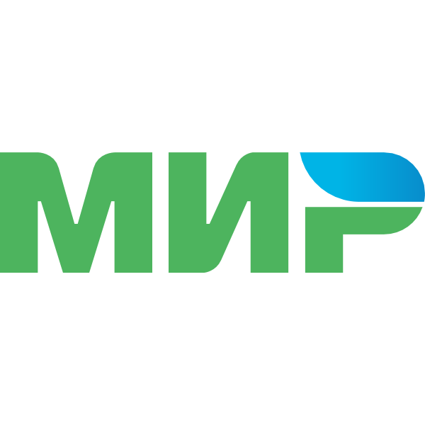 National payment system MIR ,Logo , icon , SVG National payment system MIR