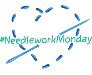 #NeedleworkMonday on steemit Logo