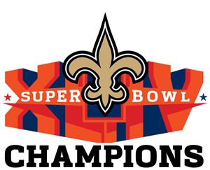 New Orleans Saints Super Bowl Champions Logo ,Logo , icon , SVG New Orleans Saints Super Bowl Champions Logo