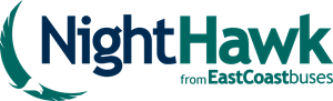 NightHawk from East Coast Buses Logo