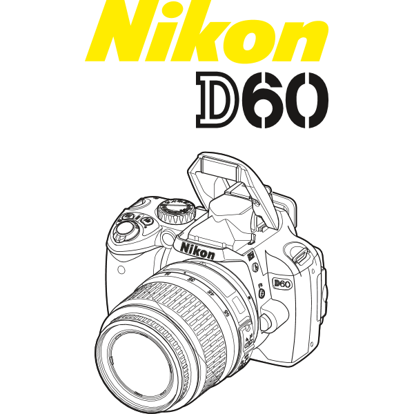 Nikon D60 Logo ,Logo , icon , SVG Nikon D60 Logo