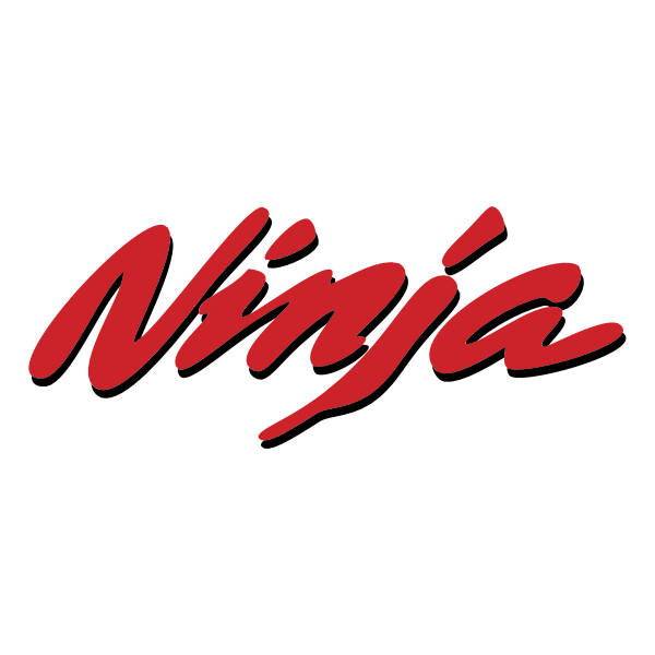 Set of japan ninja logo ninjato sword insignia Vector Image