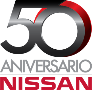 Nissan 50 Aniversario Logo ,Logo , icon , SVG Nissan 50 Aniversario Logo