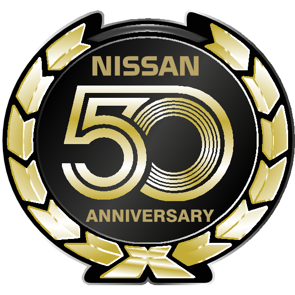 Nissan 50 Anniversary Logo
