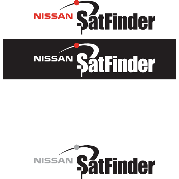 Nissan Sat Finder Logo ,Logo , icon , SVG Nissan Sat Finder Logo