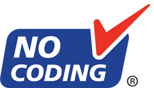 NO CODING Logo