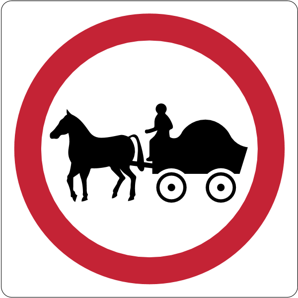 No horse vehicles Logo ,Logo , icon , SVG No horse vehicles Logo