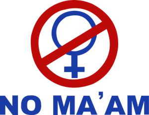 No Ma’am Logo ,Logo , icon , SVG No Ma’am Logo
