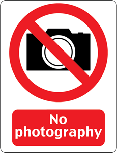 NO PHOTOGRAPHY SIGN Logo ,Logo , icon , SVG NO PHOTOGRAPHY SIGN Logo