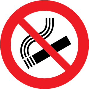 NO SMOKING CLASSIC SIGN Logo