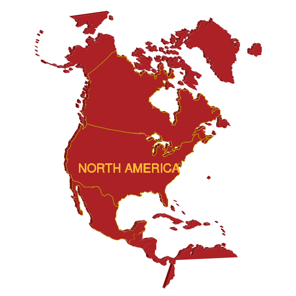 NORTH AMERICA MAP Logo ,Logo , icon , SVG NORTH AMERICA MAP Logo