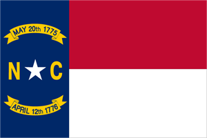 North Carolina State Flag Logo ,Logo , icon , SVG North Carolina State Flag Logo