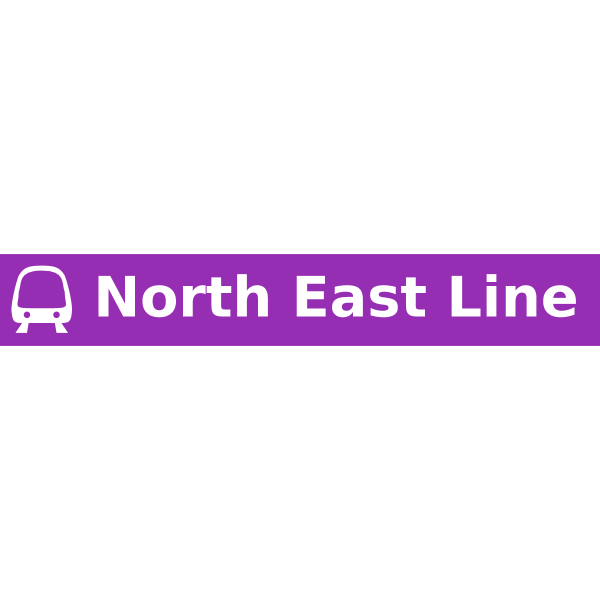 North East Line logo ,Logo , icon , SVG North East Line logo
