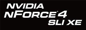 NVIDIA nForce4 SLI XE Logo ,Logo , icon , SVG NVIDIA nForce4 SLI XE Logo