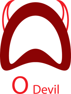O Devil Logo ,Logo , icon , SVG O Devil Logo