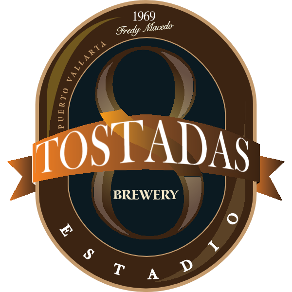 Ocho Tostadas Estadio Beer Logo ,Logo , icon , SVG Ocho Tostadas Estadio Beer Logo