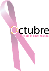 Octubre mes de la cinta rosada Logo ,Logo , icon , SVG Octubre mes de la cinta rosada Logo