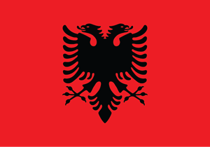 Official Albania flag Logo ,Logo , icon , SVG Official Albania flag Logo