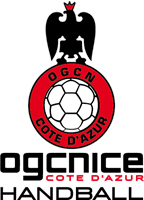 OGC Nice Handball Logo ,Logo , icon , SVG OGC Nice Handball Logo