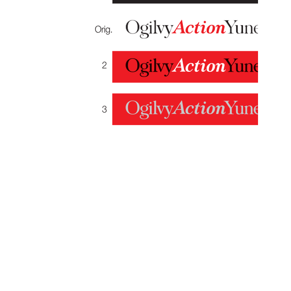 Ogilvy Action Yunes Logo ,Logo , icon , SVG Ogilvy Action Yunes Logo