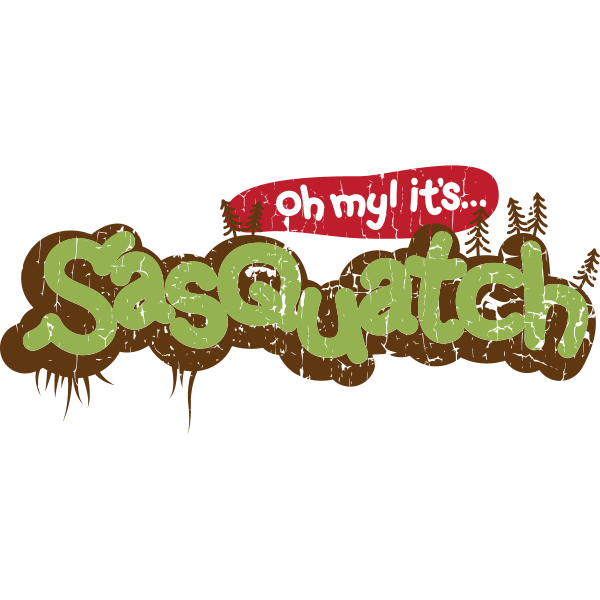 oh my! it’s…sasquatch Logo