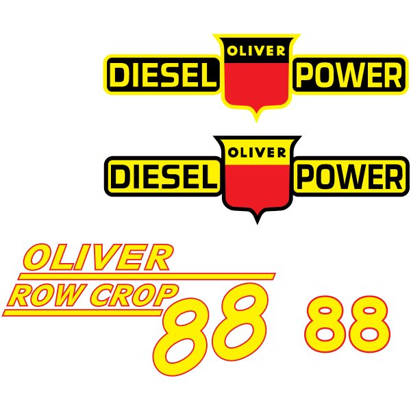 Oliver Diesel Power Logo ,Logo , icon , SVG Oliver Diesel Power Logo