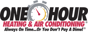 One Hour Heating and Air Conditioning Logo
