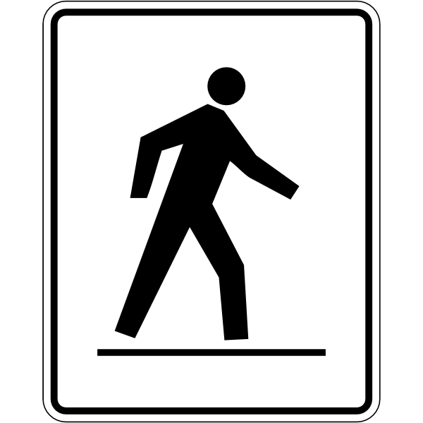 Ontario road sign Ra-5L