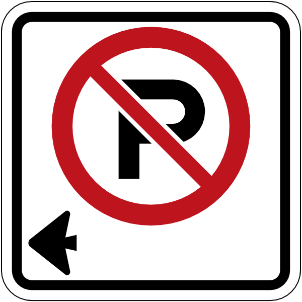 Ontario road sign Rb-51L