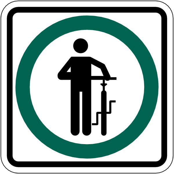 Ontario road sign Rb-70