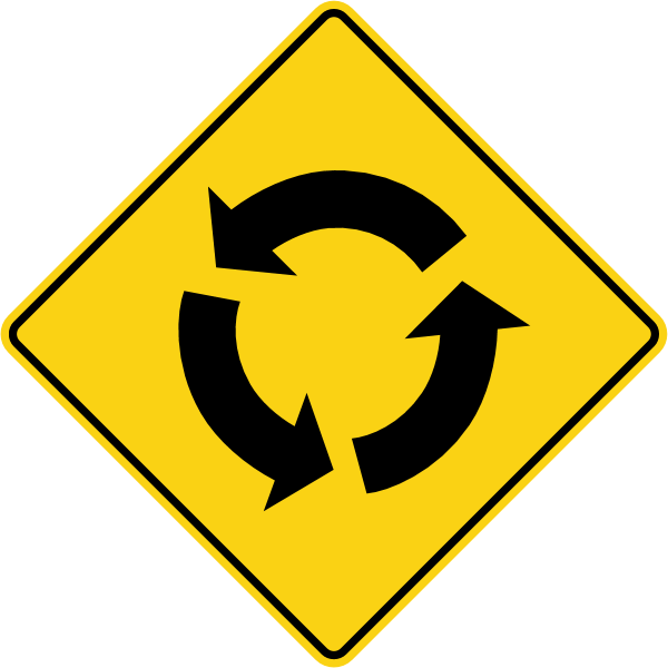 Ontario road sign Wa-39