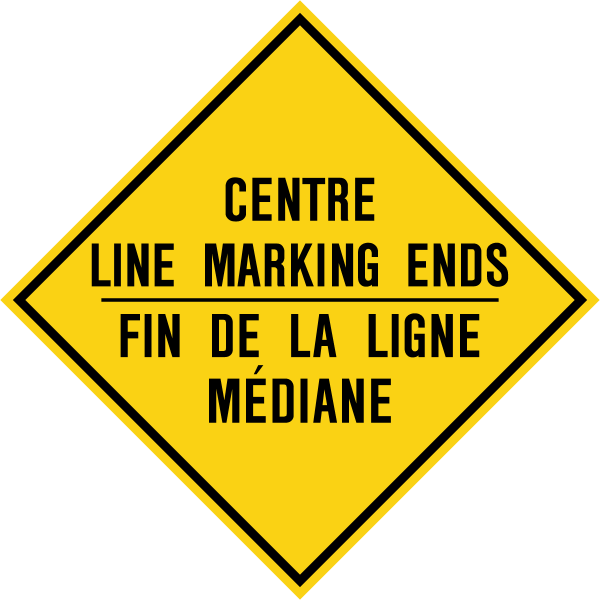 Ontario road sign Wc-17 (B)