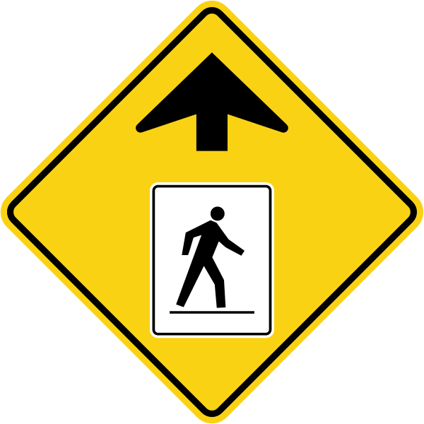 Ontario road sign Wc-27L